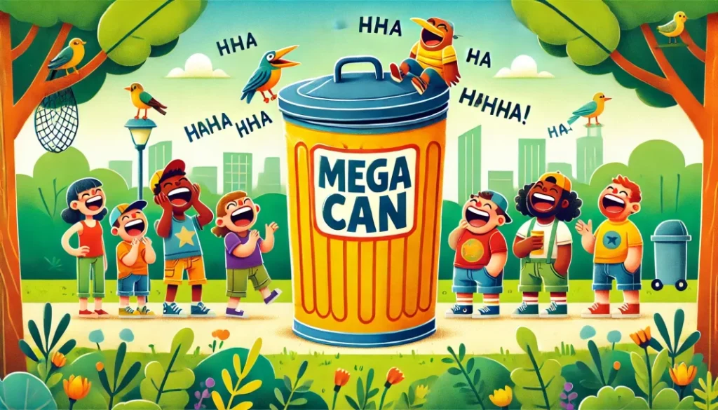 what do you call a big big trash bin joke