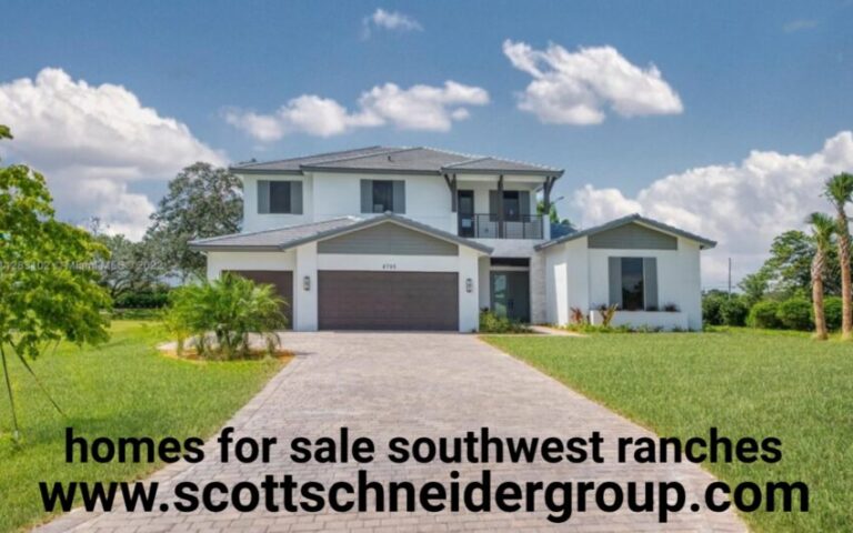 homes for sale southwest ranches www.scottschneidergroup.com